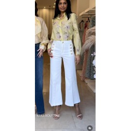 JEANS BIANCO VICOLO